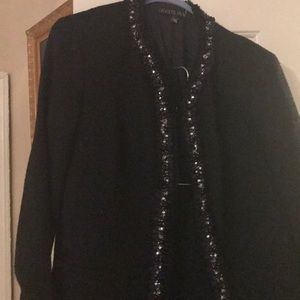 Suit- navy with jewels